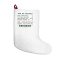 Funny Dog Christmas Stocking Good Boy Receipt For Dog Owners