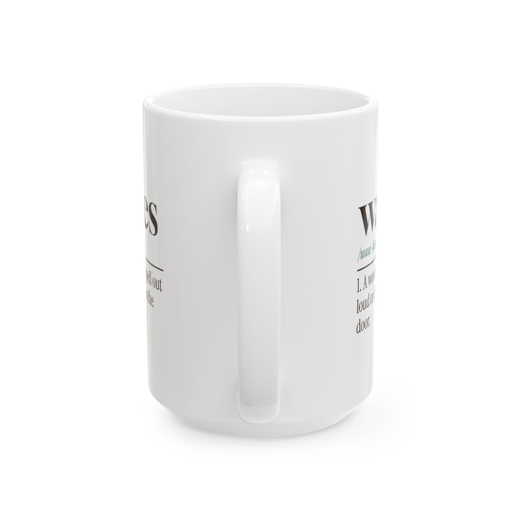 Funny Dog Dad Coffee Mug Walkies Dictionary Definition