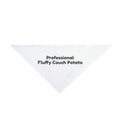 Golden Retriever Dog Bandana "Professional Fluffy Couch Potato" Funny Dog