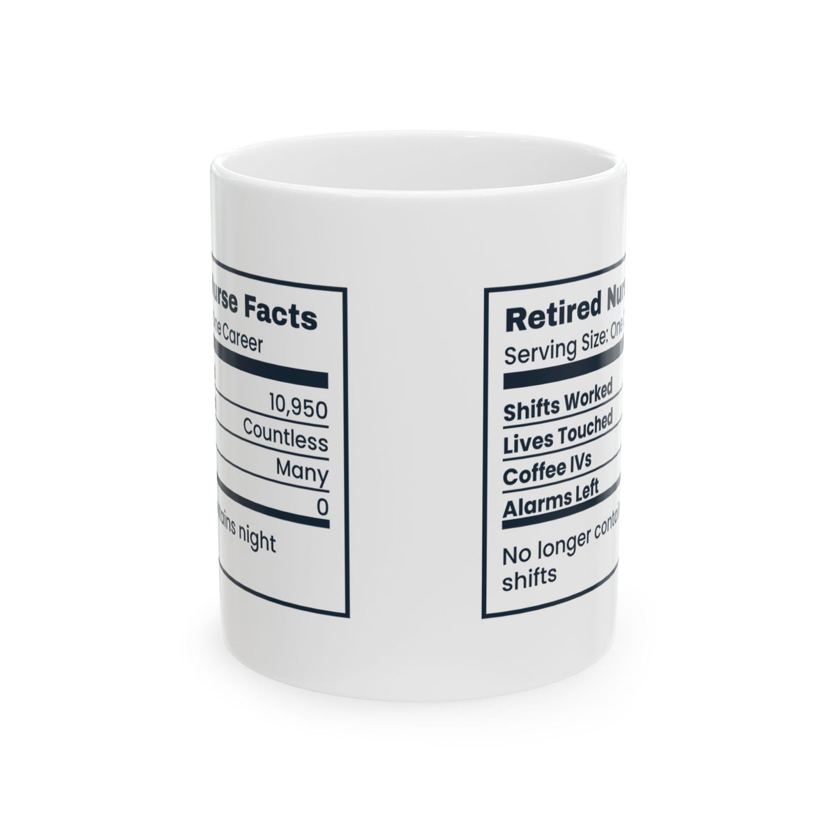 Retired Nurse Coffee Mug No Night Shifts