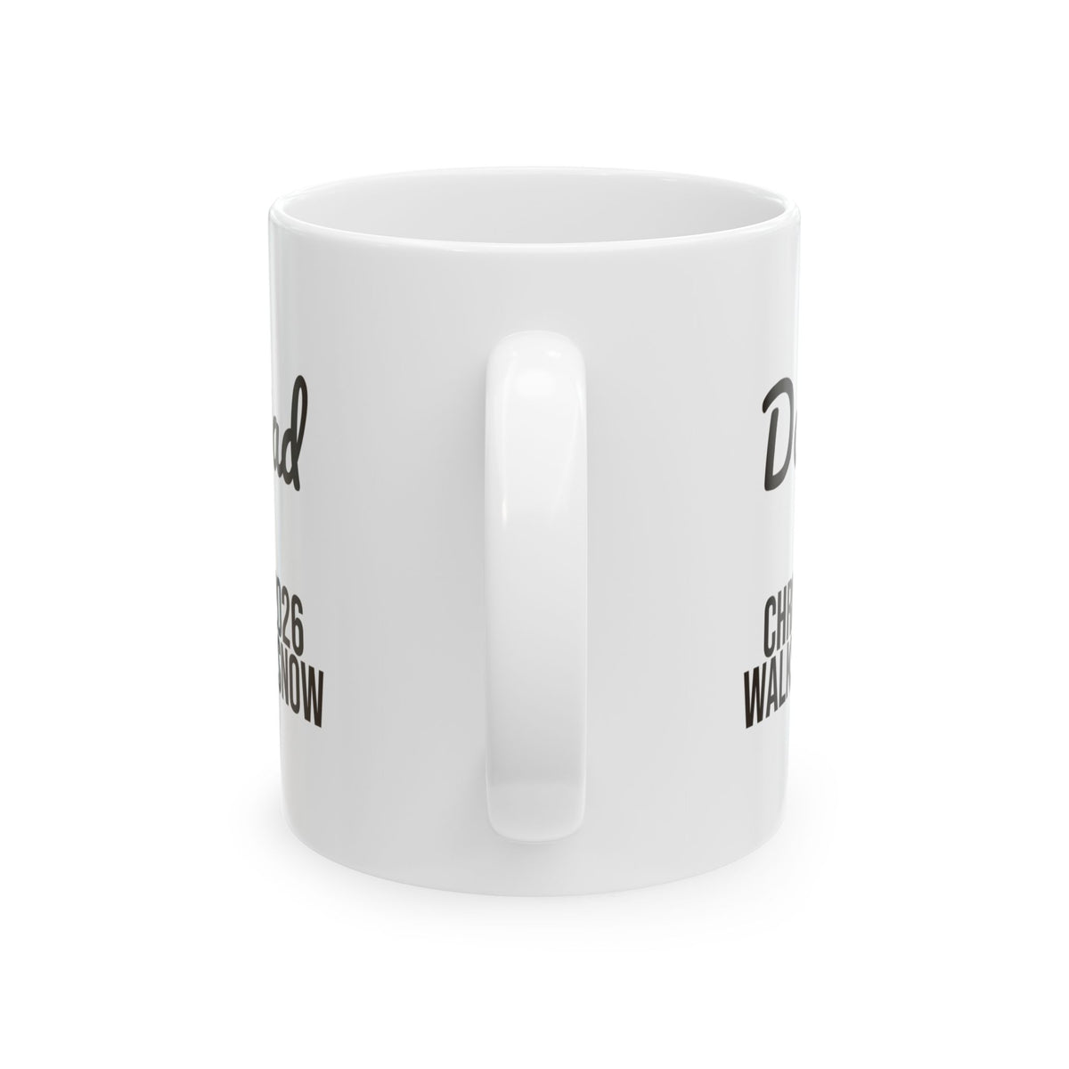 Dog Dad Christmas 2026 Coffee Mug Walks In The Snow Script