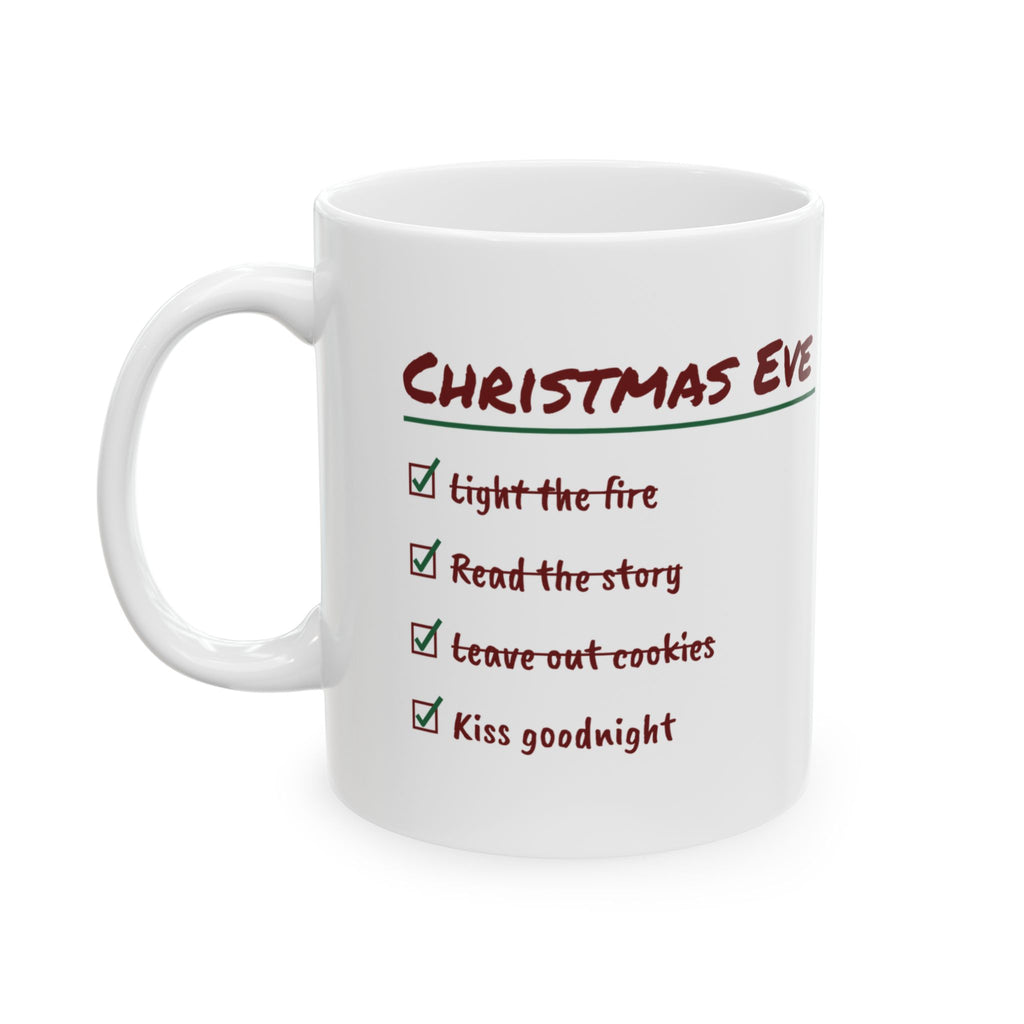 Christmas Coffee Mug Read The Story Leave Out Cookies Christmas Eve