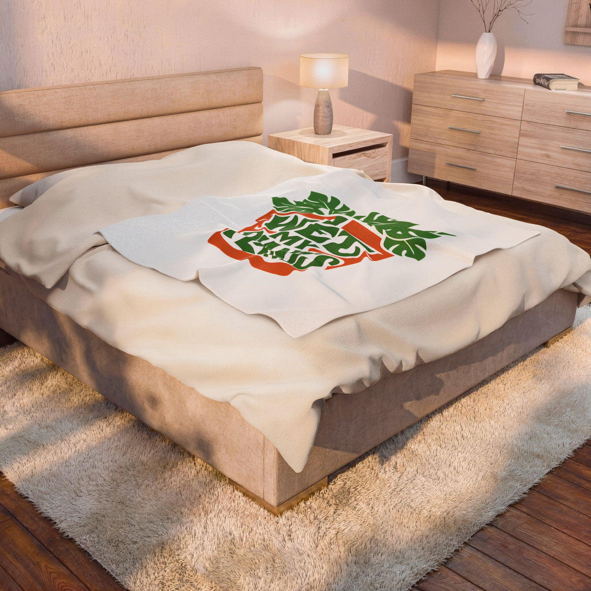 I Wet My Plants Funny Plant Lover Gardening Throw Blanket