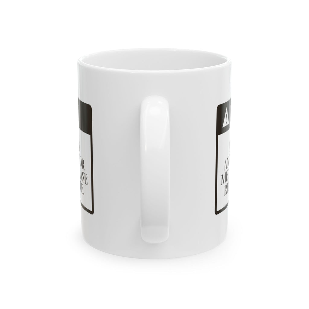 Funny Sarcastic Coffee Mug My Face Is Answering Please Read The Face
