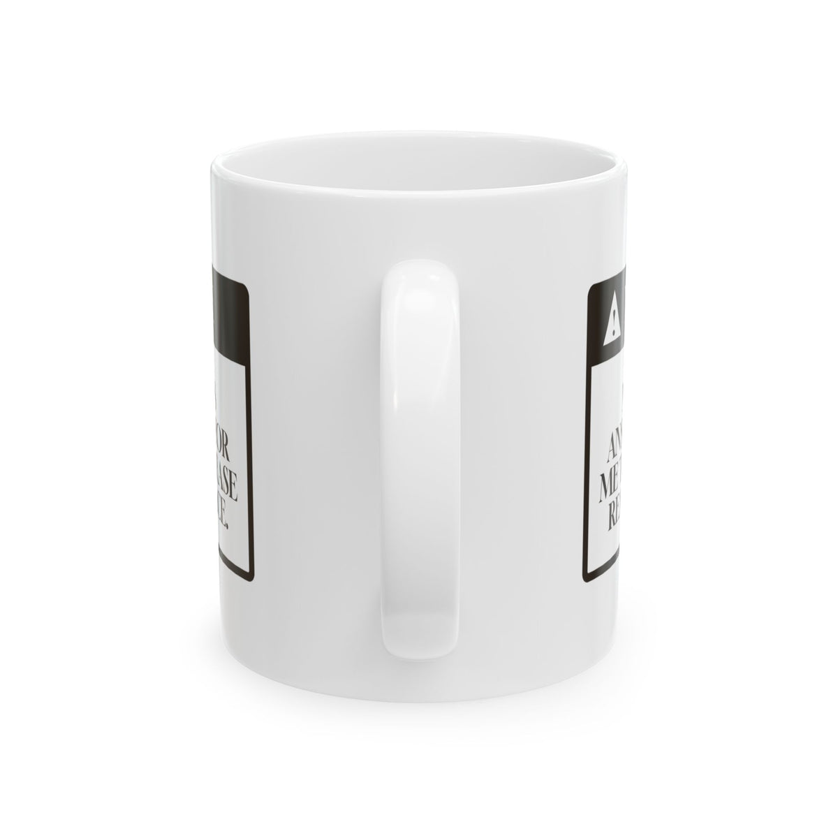 Funny Sarcastic Coffee Mug My Face Is Answering Please Read The Face