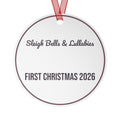 Babys First Christmas Ornament 2026 Sleigh Bells And Lullabies