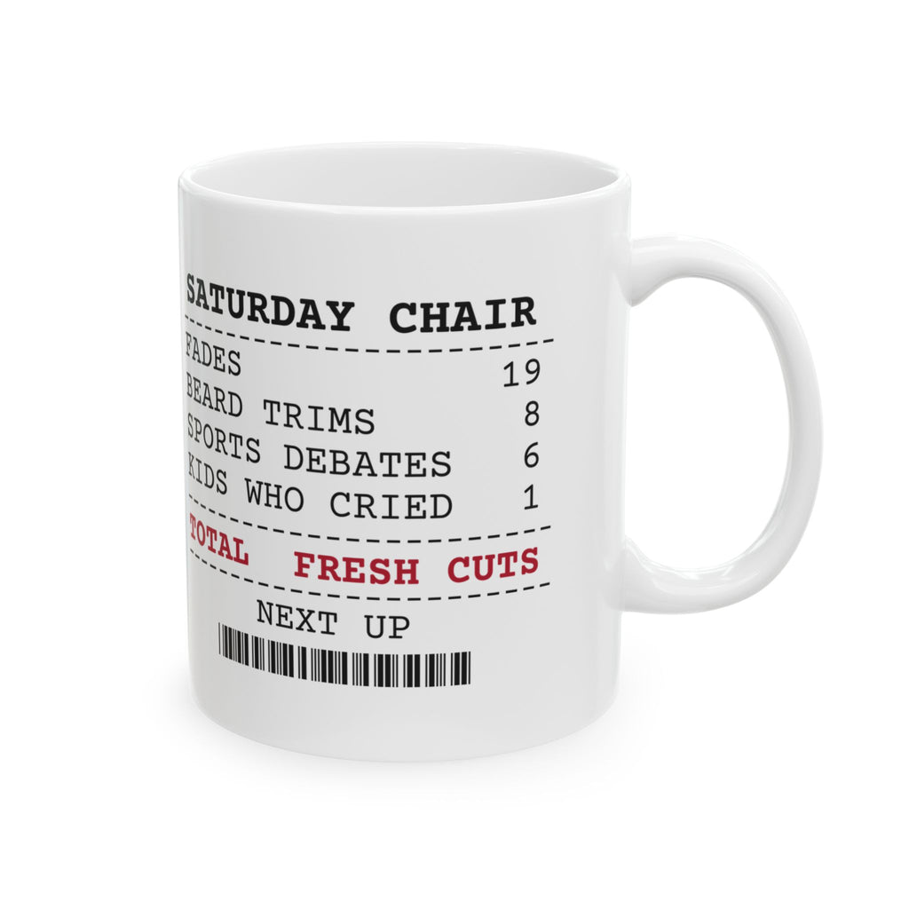 Funny Barber Coffee Mug Fades 19 Sports Debates 6 Receipt