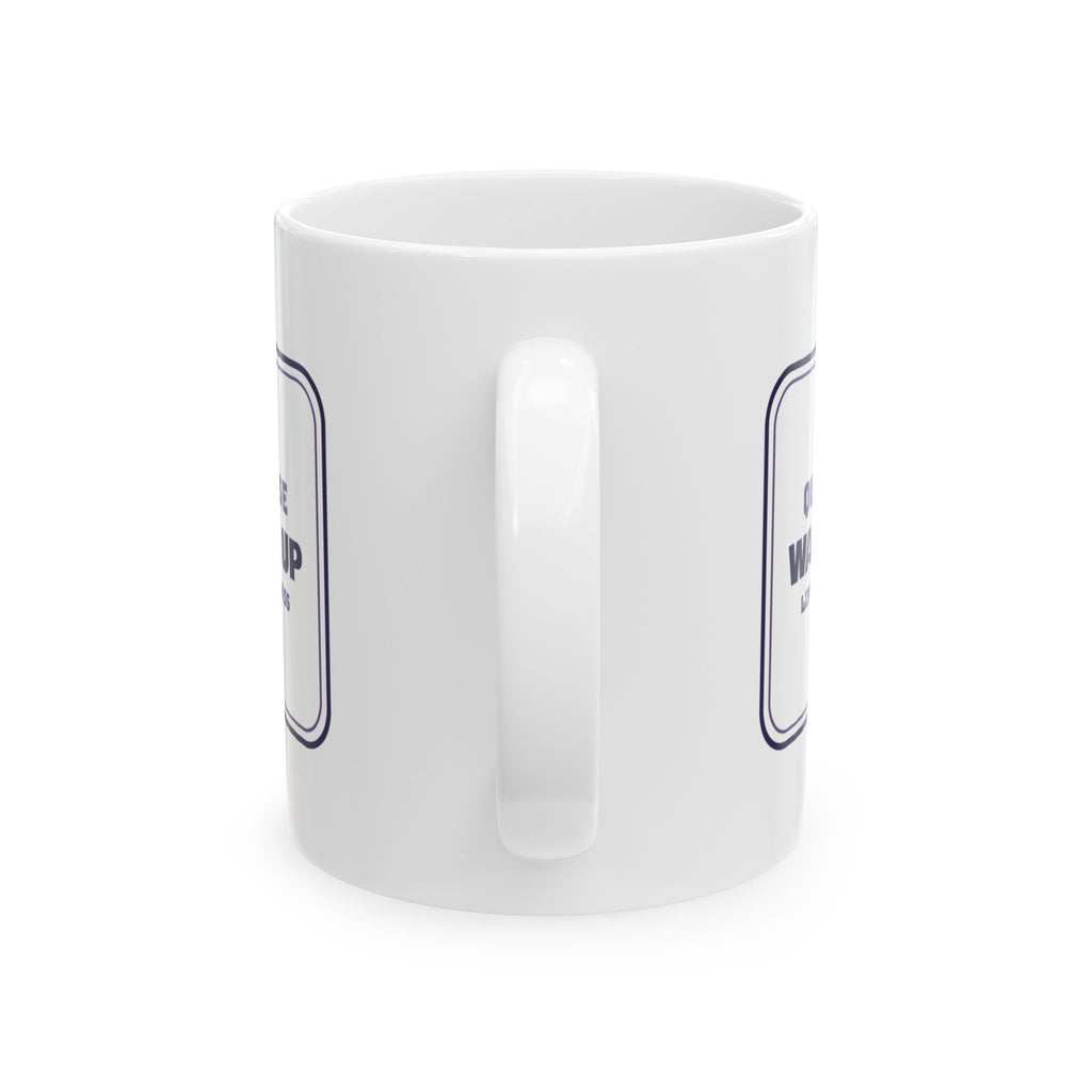 Funny Choir Coffee Mug Warming Up Lip Trills In Progress Sign