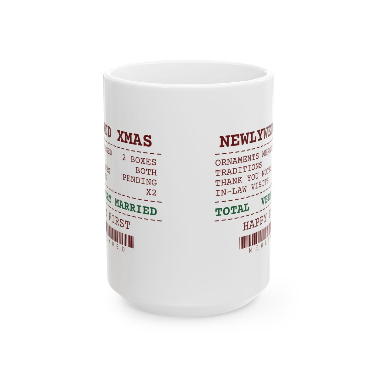 Funny Christmas Coffee Mug Thank You Notes Still Pending Newlyweds