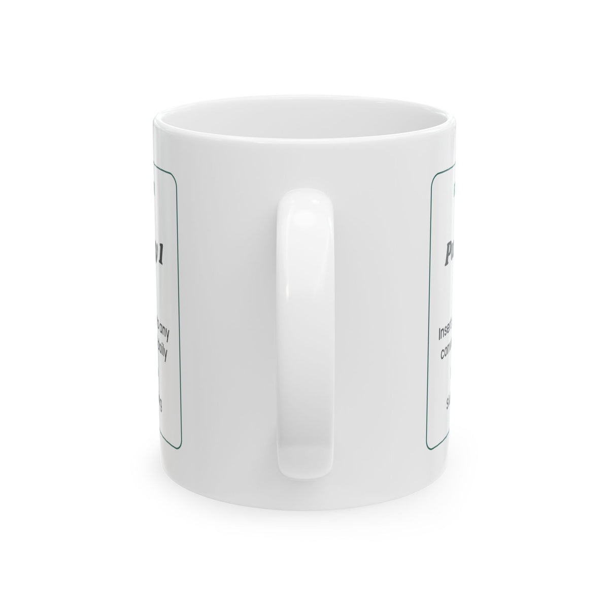 Funny Dad Garage Apothecary Prescription Coffee Mug For Dad