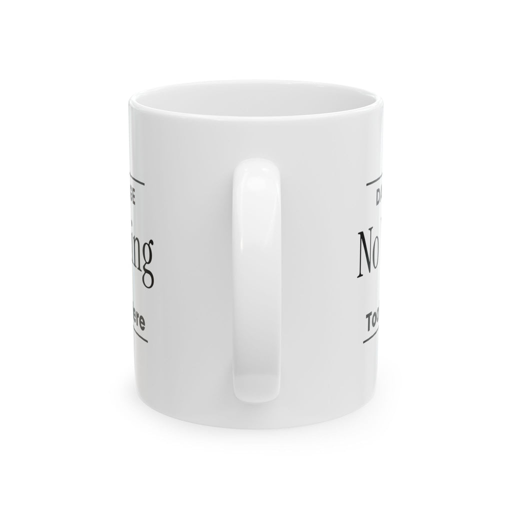 Funny Dad Coffee Mug Dads Garage No Whining Sign For Dads