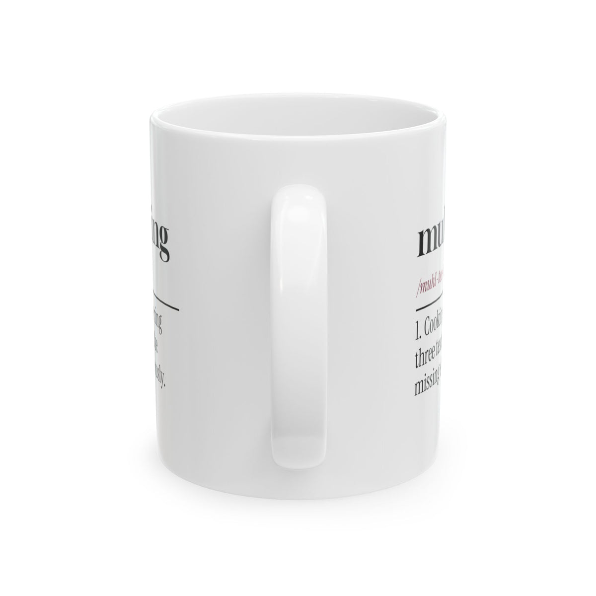 Funny Multitasking Dictionary Coffee Mug Defined By Mom For Wife