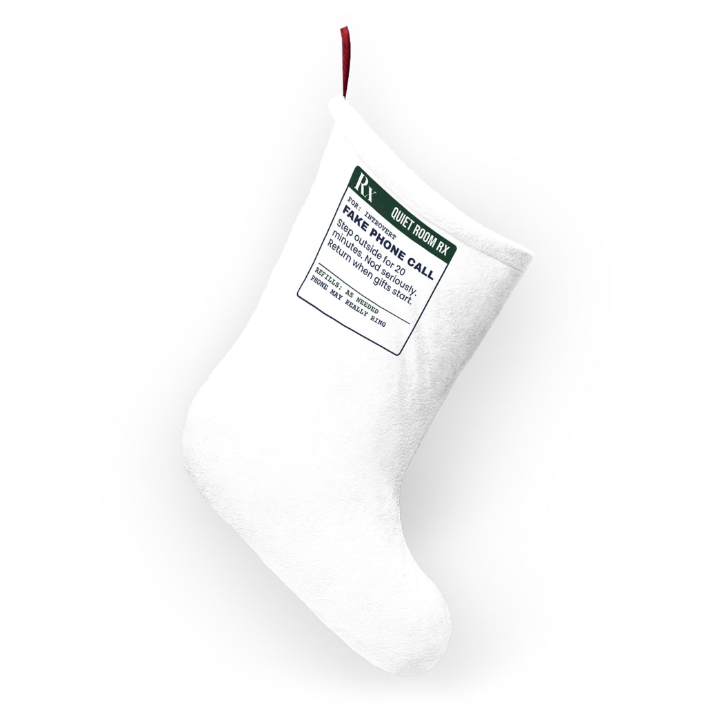 Funny Christmas Stocking Fake Phone Call Prescription For