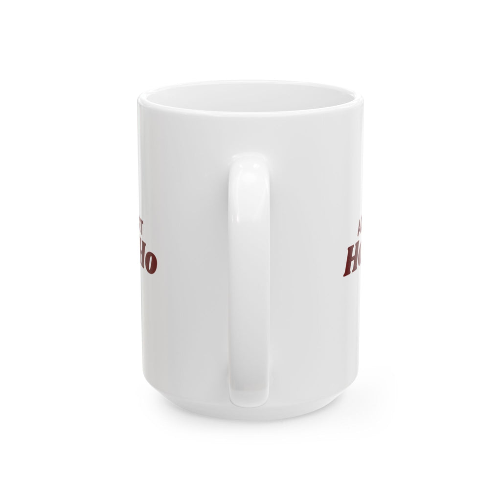 Funny Christmas Shopping Coffee Mug Add To Cart Ho Ho Ho