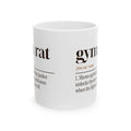 Funny Basketball Coffee Mug Gym Rat Dictionary Definition For Hoopers