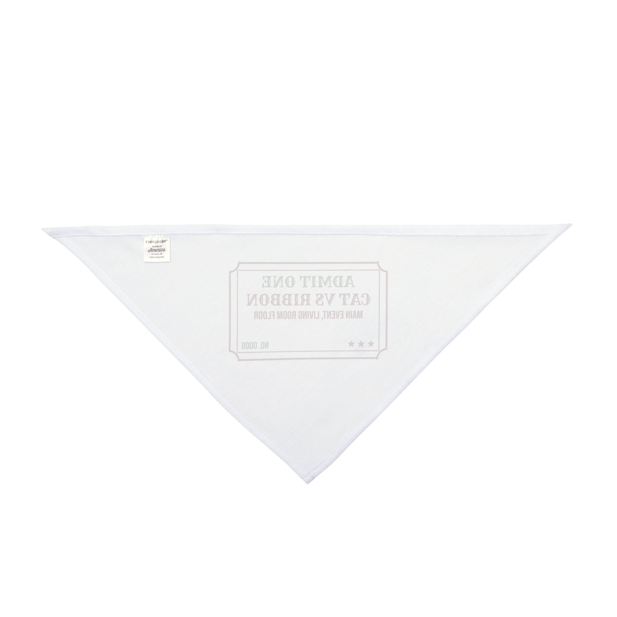 Funny Christmas Cat Dog Bandana Cat Vs Ribbon Main Event Ticket