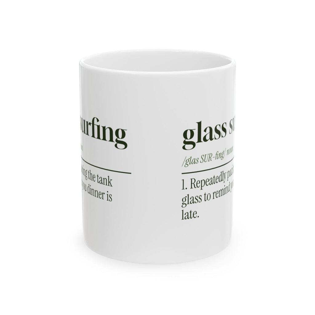 Glass Surfing Definition Coffee Mug For Reptile Owners