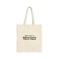 Funny Christmas Tote Bag Most Likely To Reheat Cocoa Three Times
