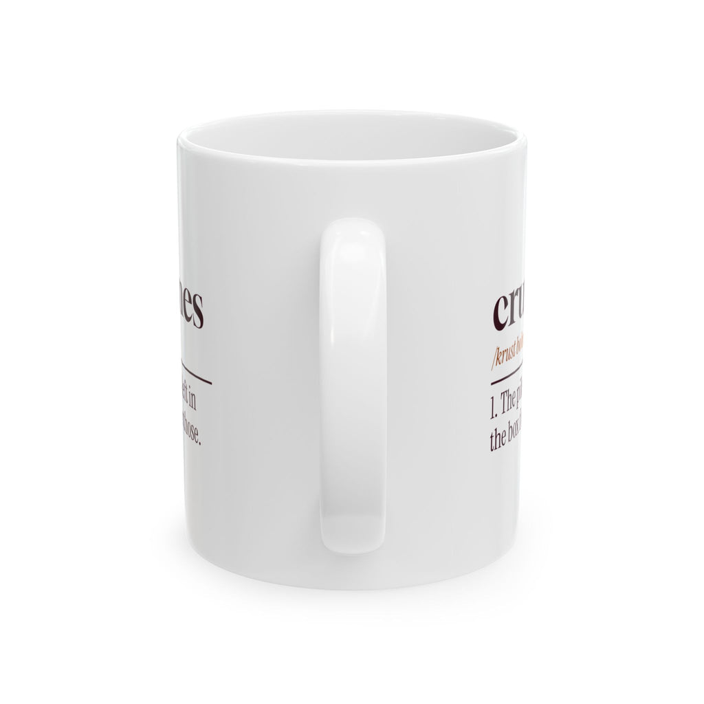 Funny Pizza Coffee Mug Crust Bones Definition For Pizza Lovers