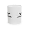 Your Candy My Tax Coffee Mug Non-Negotiable Funny