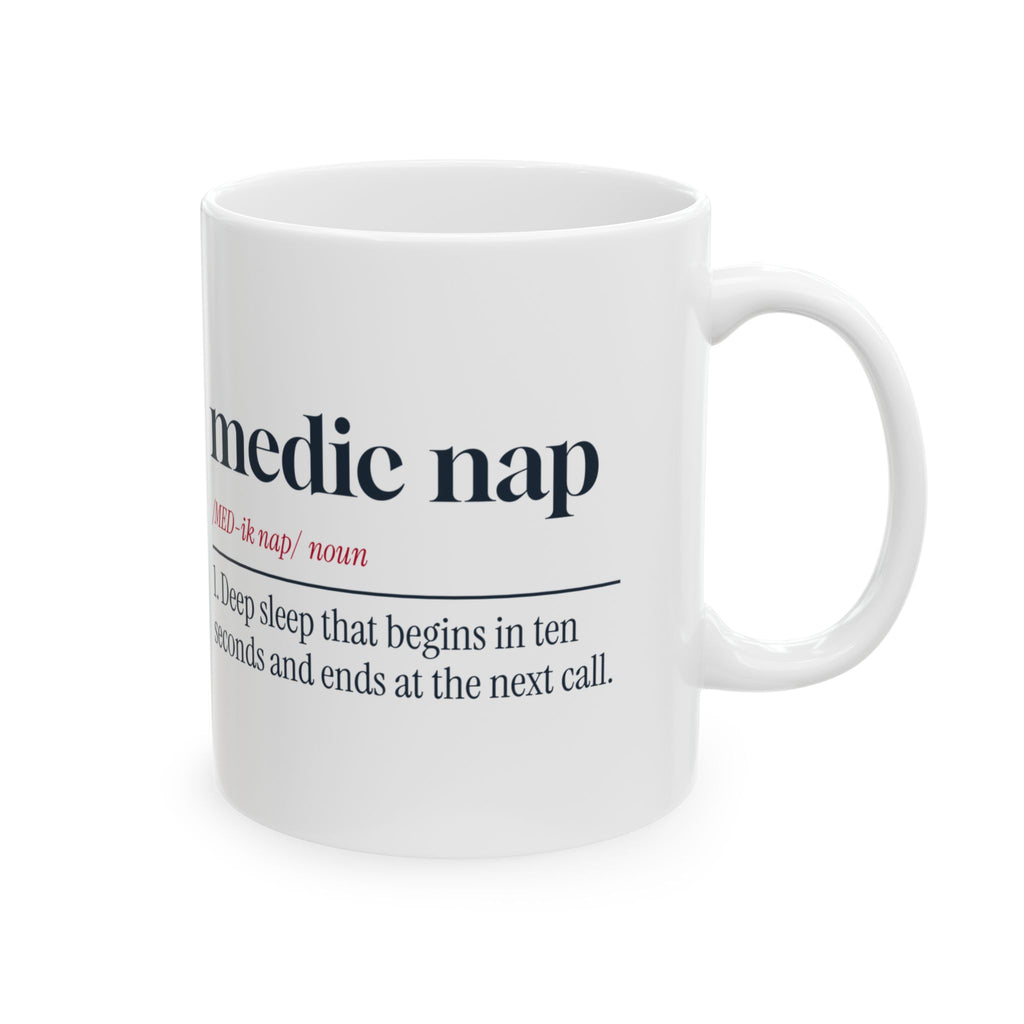 Funny Paramedic Coffee Mug Medic Nap Dictionary Definition