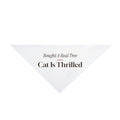 Funny Christmas Cat Dog Bandana We Bought A Real Tree The Cat Is Thrilled