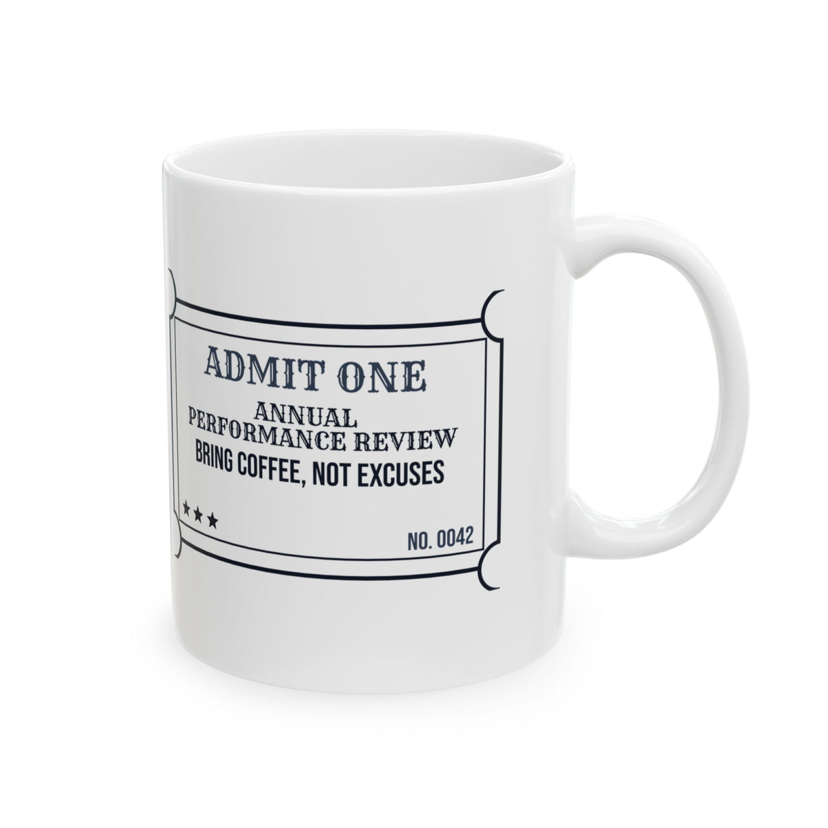 Annual Review Bring Coffee Mug For Boss