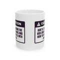 Funny Aunt Coffee Mug Caution Aunt Teaching Grass Whistles For Aunts