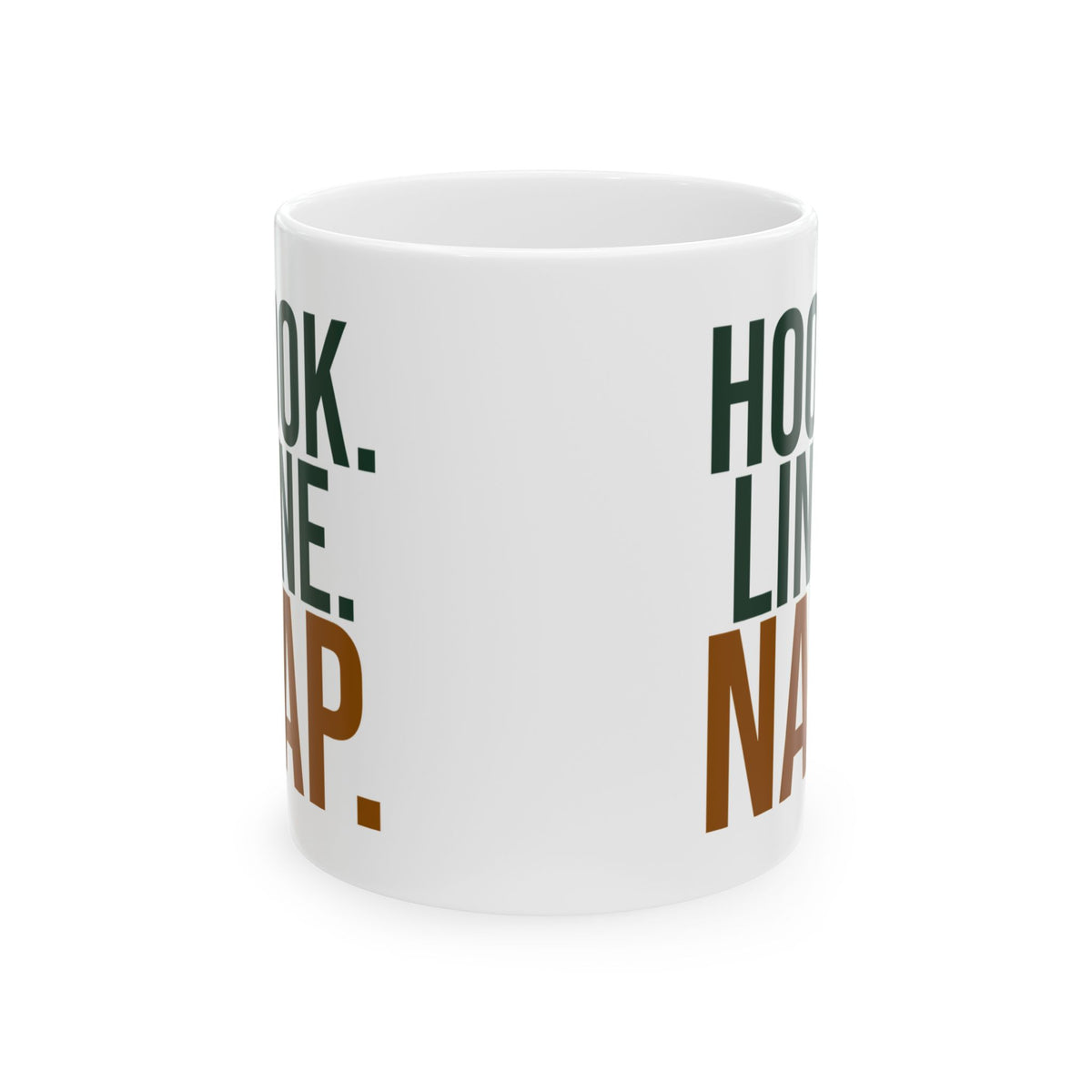 Funny Fishing Mug Hook Line Nap Coffee Cup