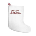 Funny Christmas Host Christmas Stocking Take A Plate Bring Back The