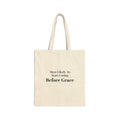 Funny Christmas Tote Bag Most Likely To Start Eating Before Grace Family