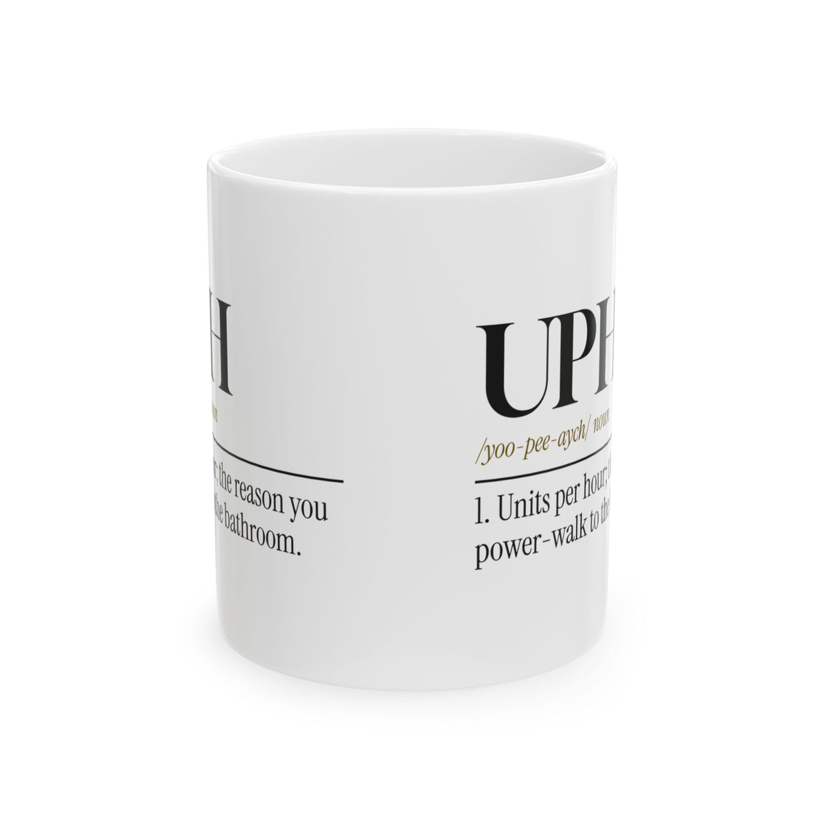 Funny Warehouse Worker Coffee Mug UPH Units Per Hour