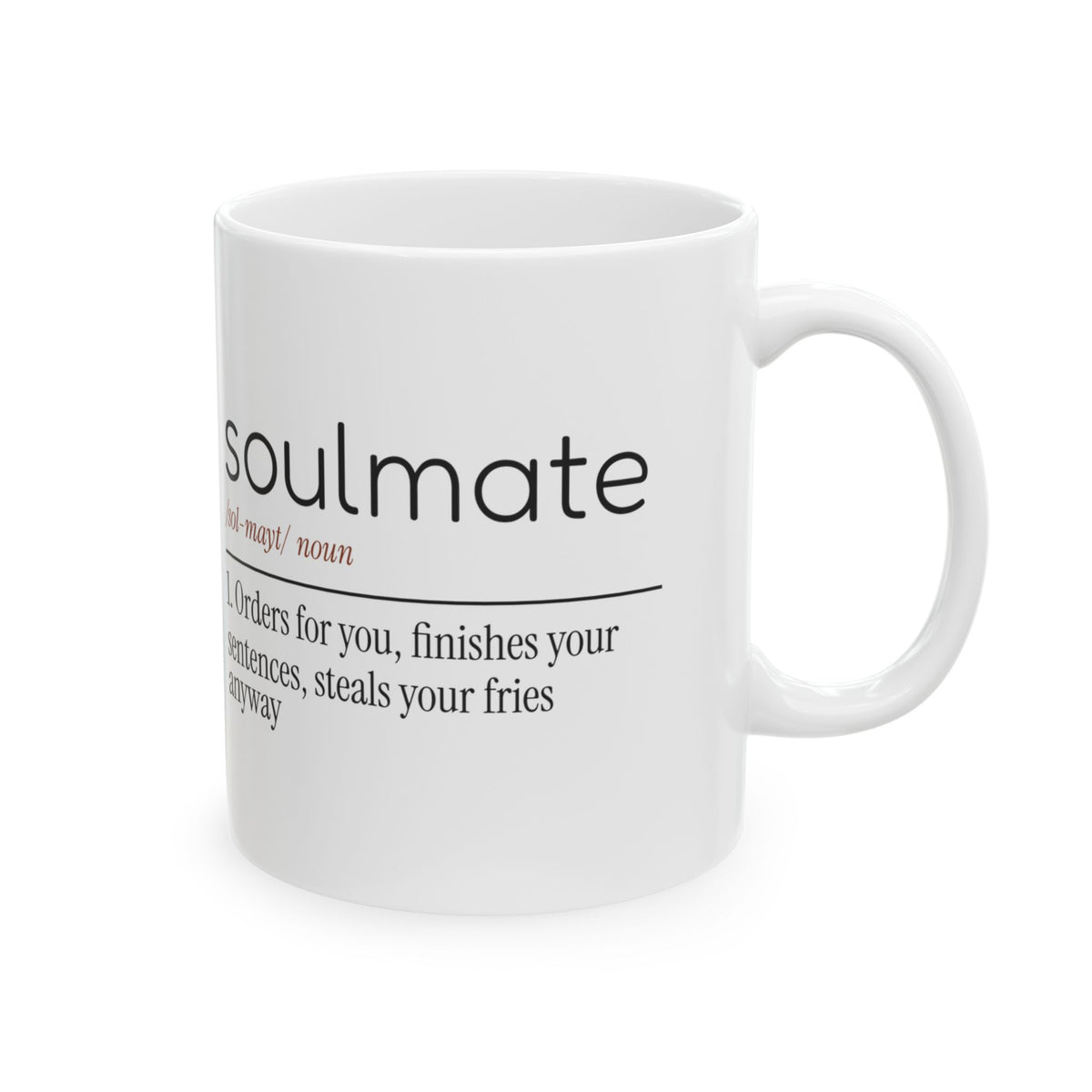 Valentine Mug For Her Soulmate Steals Your Fries