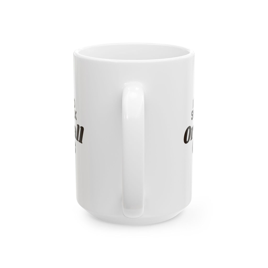 Funny Coffee Mug I Don't Do Small Talk Or Small Cups
