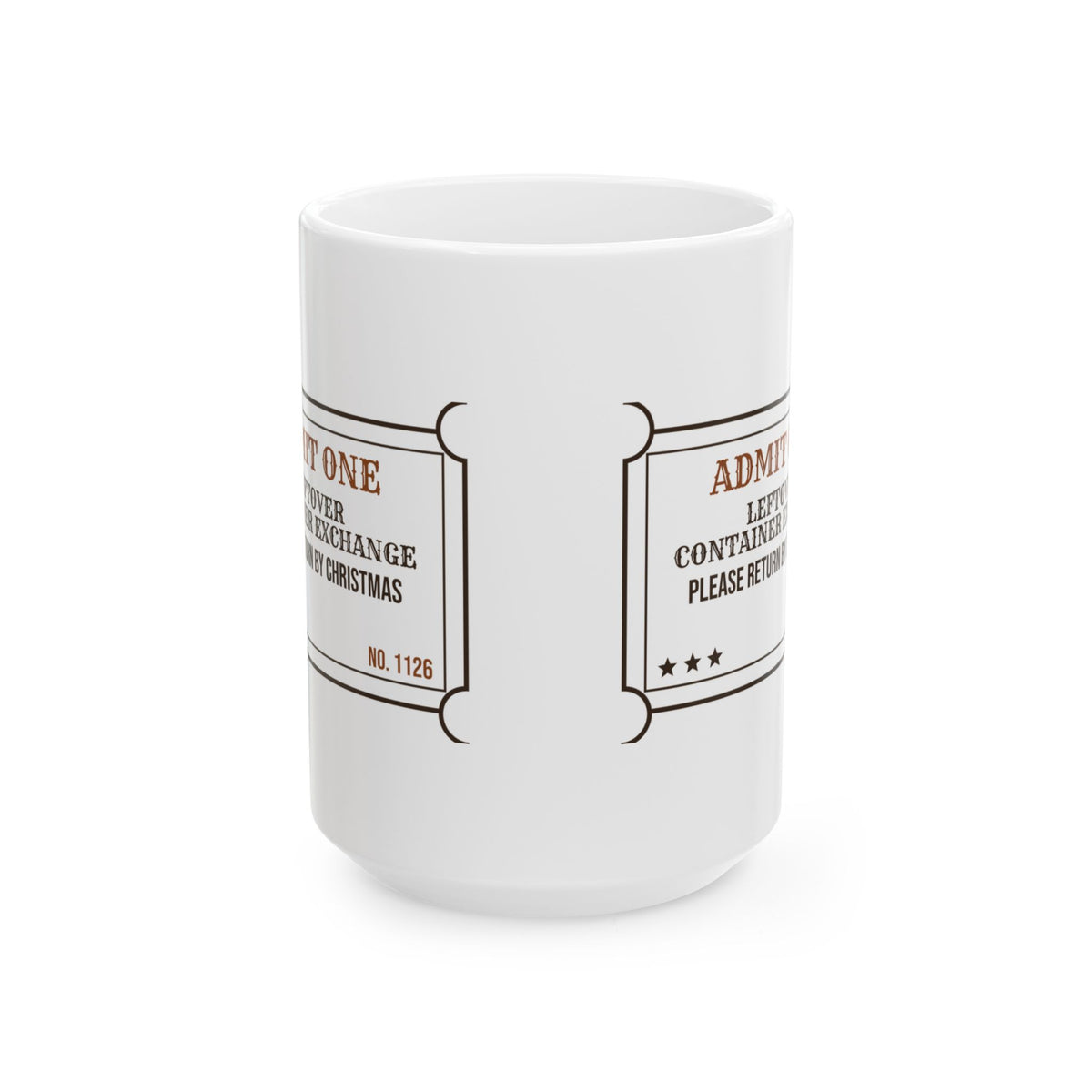 Funny Thanksgiving Host Coffee Mug Leftover Container Exchange