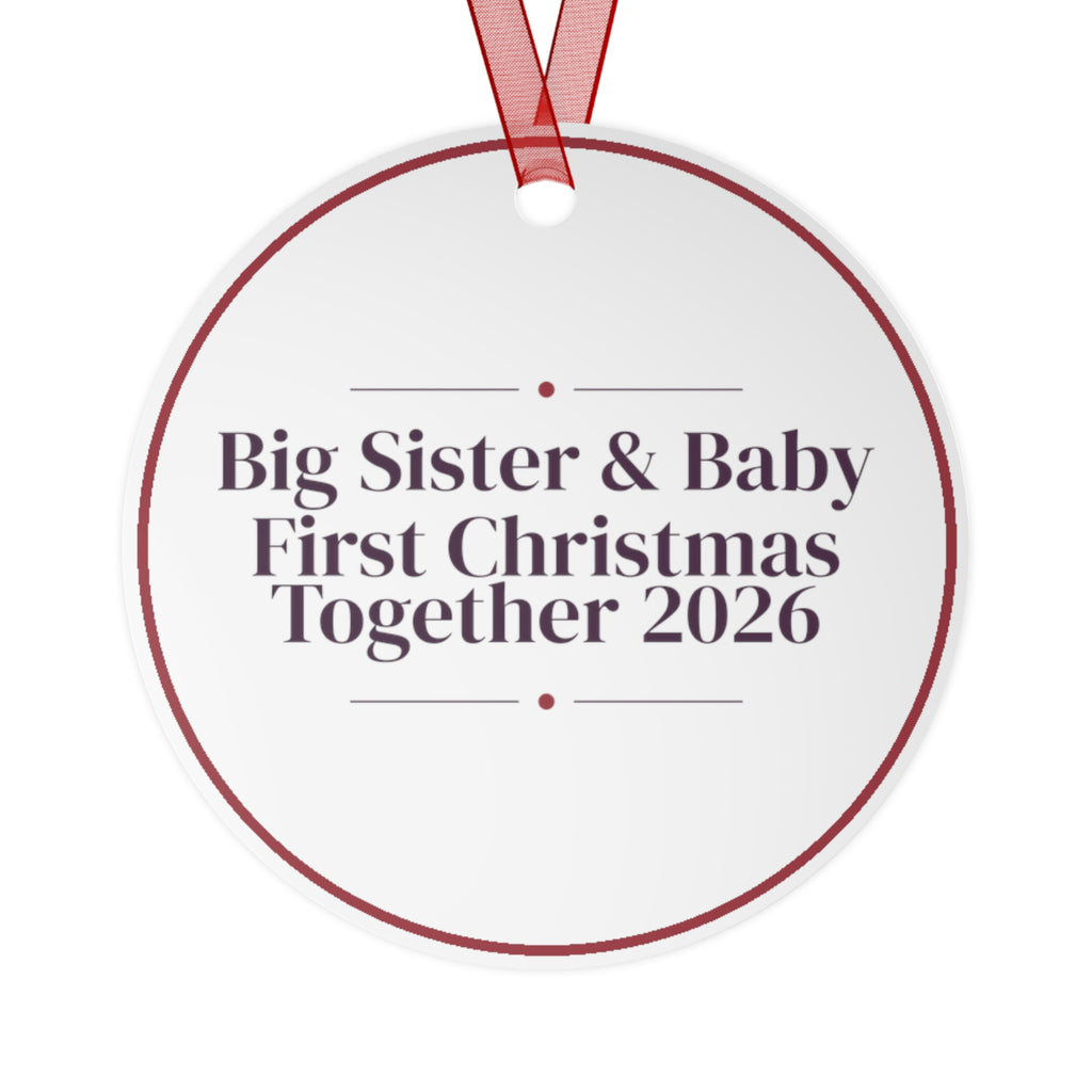 Christmas Ornament 2026 Big Sister And Baby Together Keepsake