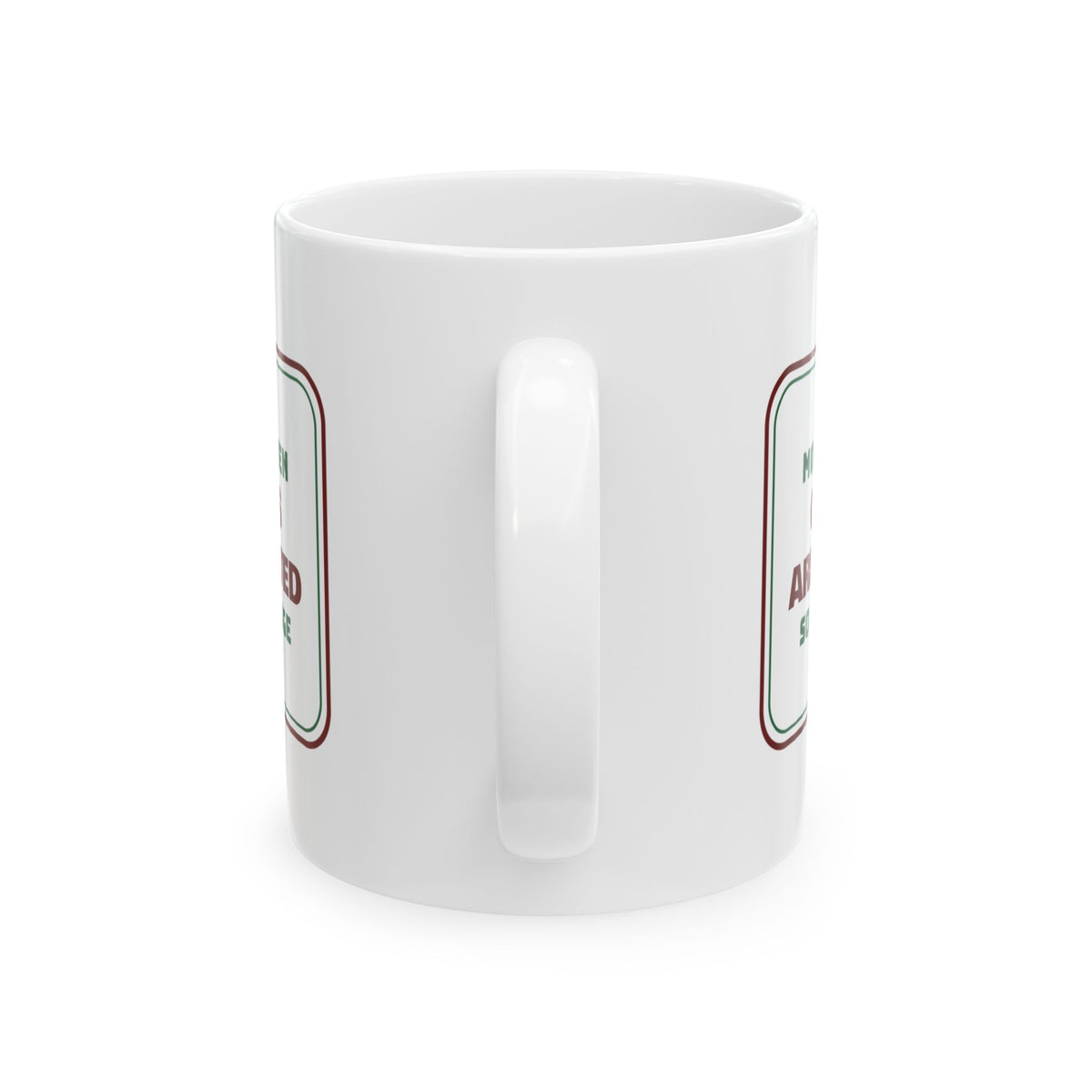 Funny Christmas Mom Coffee Mug Cookies Are Counted So Is The Fudge