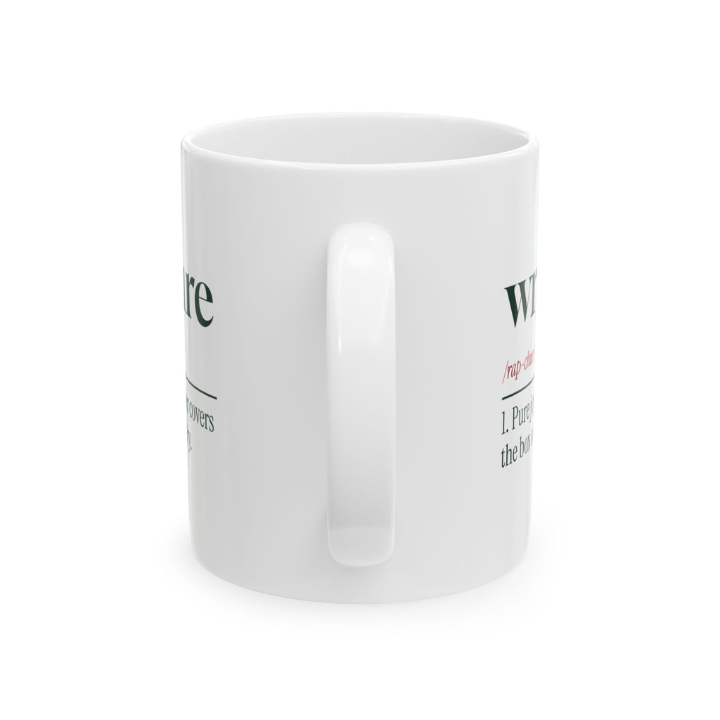 Funny Christmas Wrapping Paper Coffee Mug Wrapture Definition