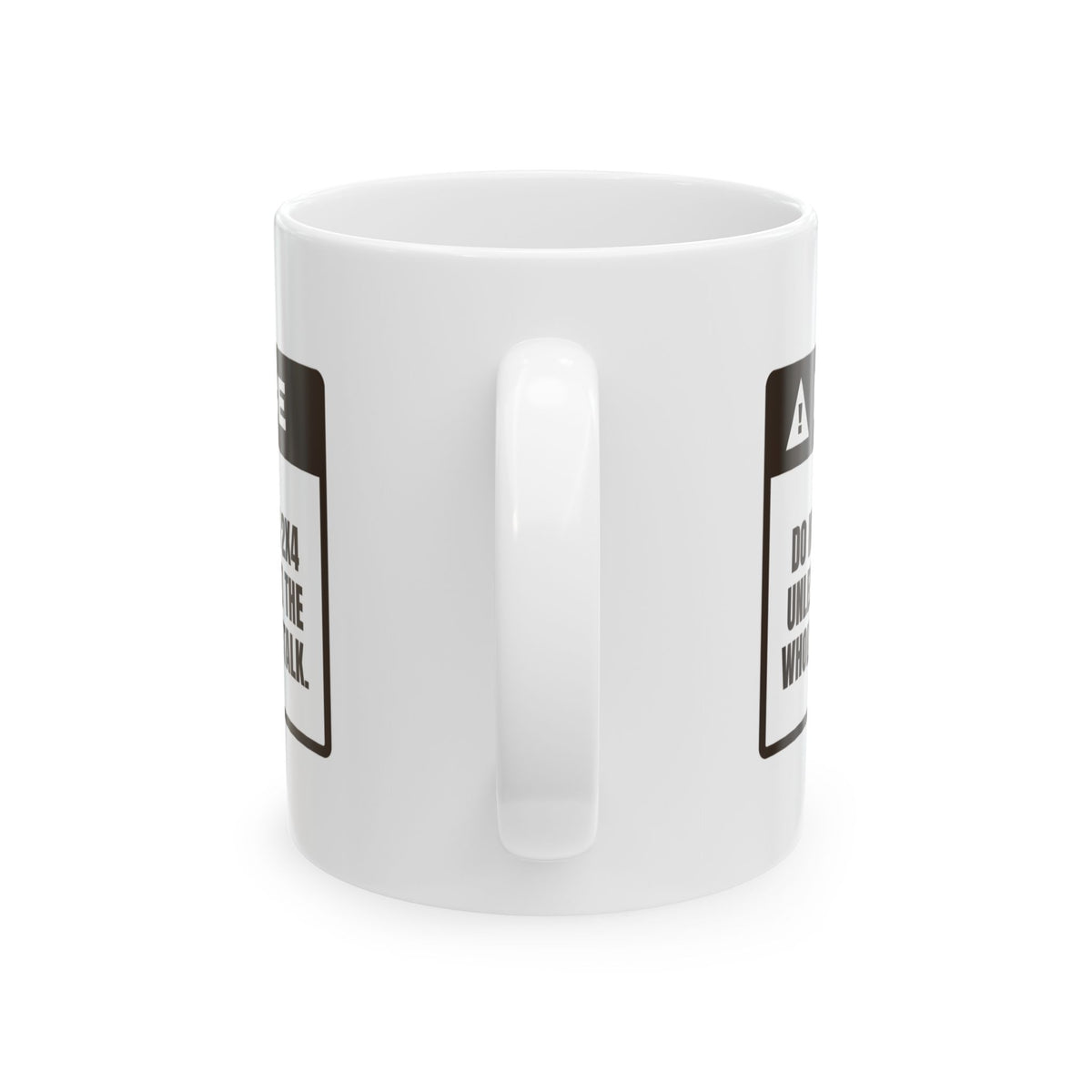 Funny Woodworking Coffee Mug Not Really A 2x4 Warning For Woodworkers