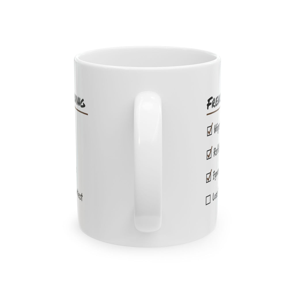 French Bulldog Coffee Mug Lost The Staring Contest