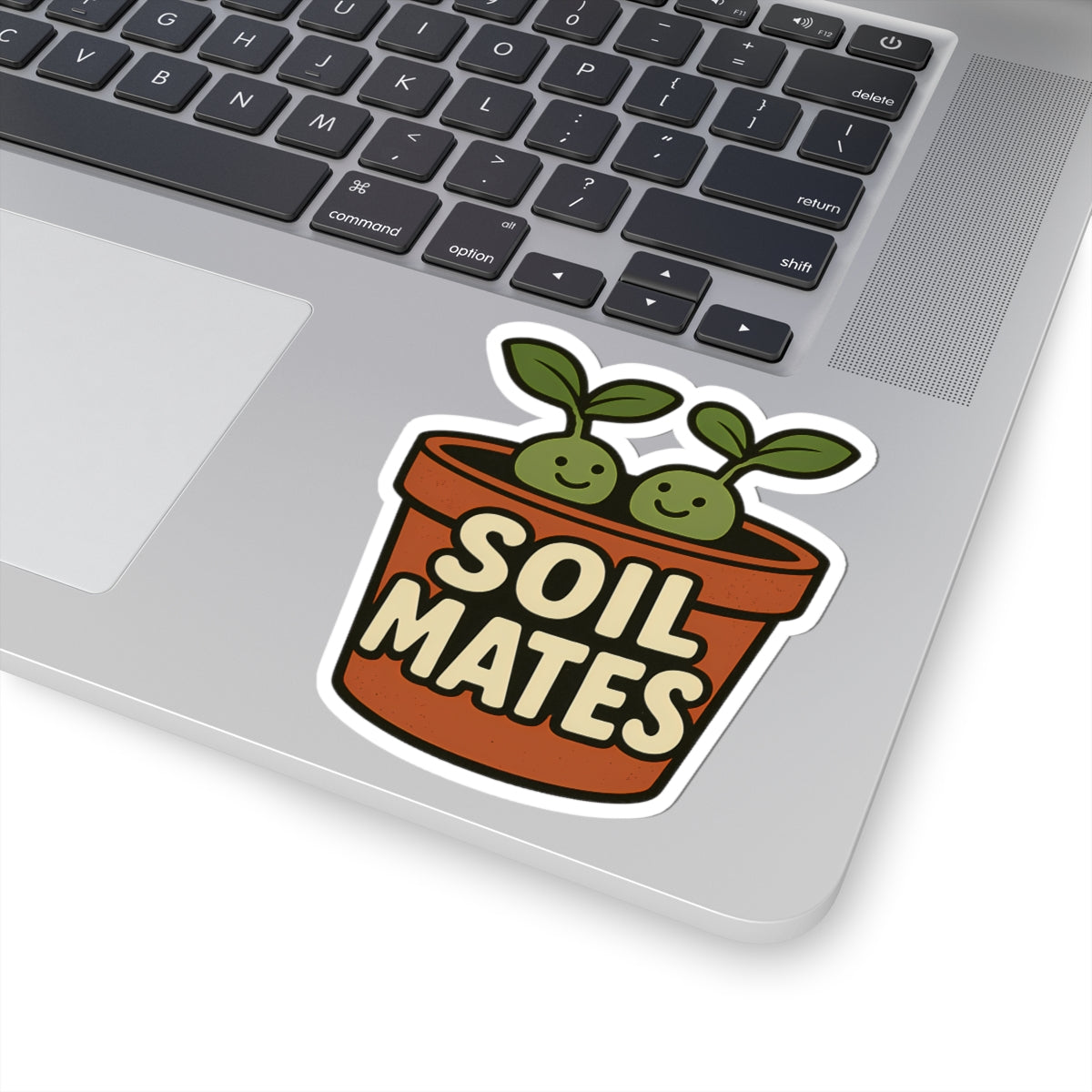Funny Soil Mates Gardening Couple Plant Lover Sticker