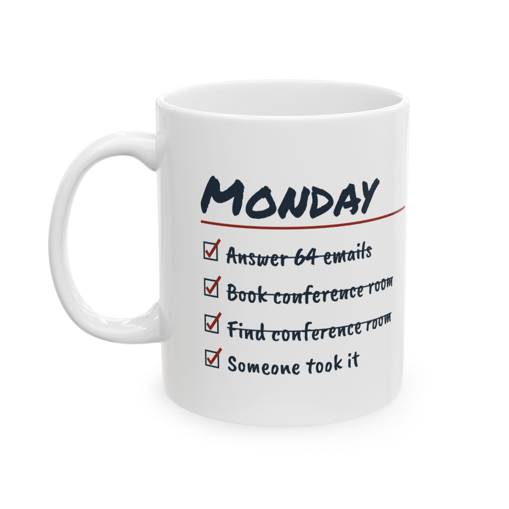 Funny Office Coffee Mug Book The Conference Room Someone Took It