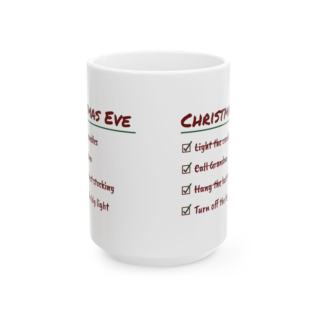 Christmas Eve Coffee Mug Hang The Last Stocking Checklist