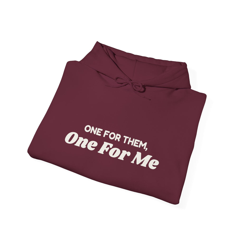 Funny Christmas Shopping Hoodie One For Them One For Me