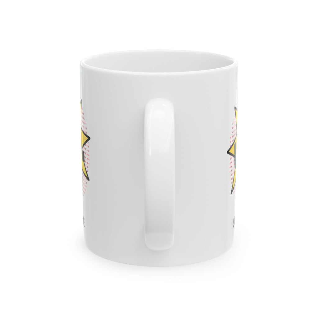 Funny Sarcastic Coffee Mug UGH Said With Love Pop Art
