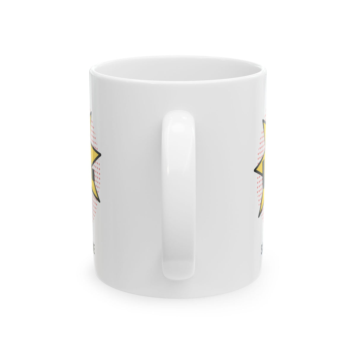 Funny Sarcastic Coffee Mug UGH Said With Love Pop Art