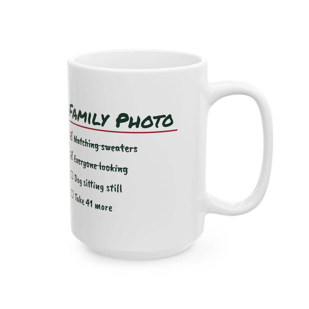 Funny Christmas Coffee Mug Family Photo Take 41 More For Families