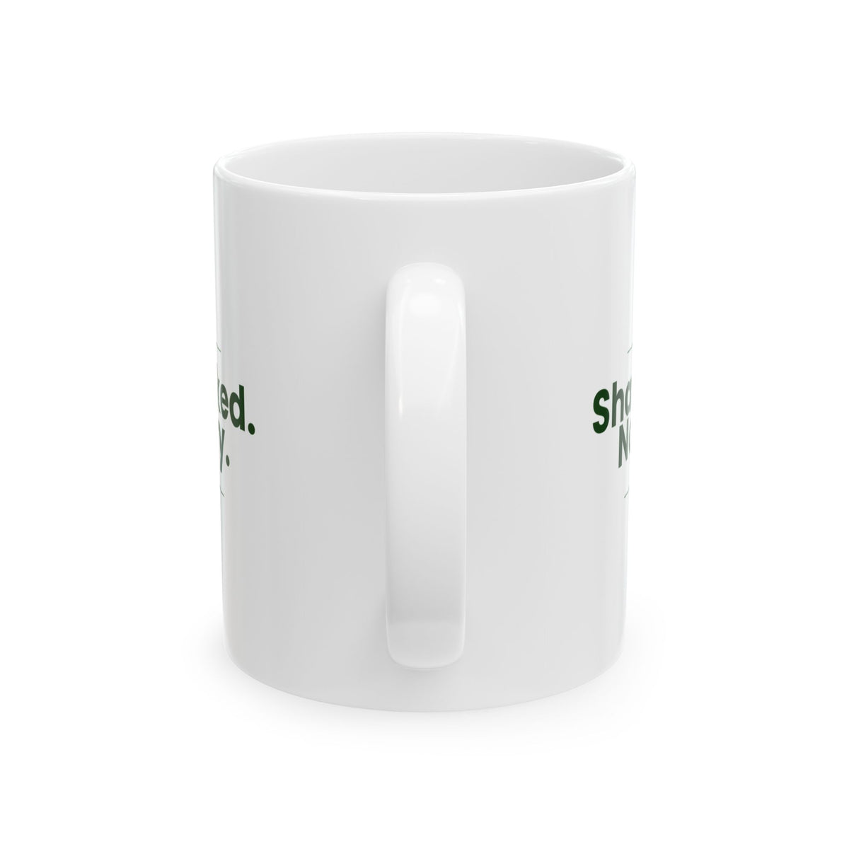 Shamrocked Not Sorry St Patricks Mug