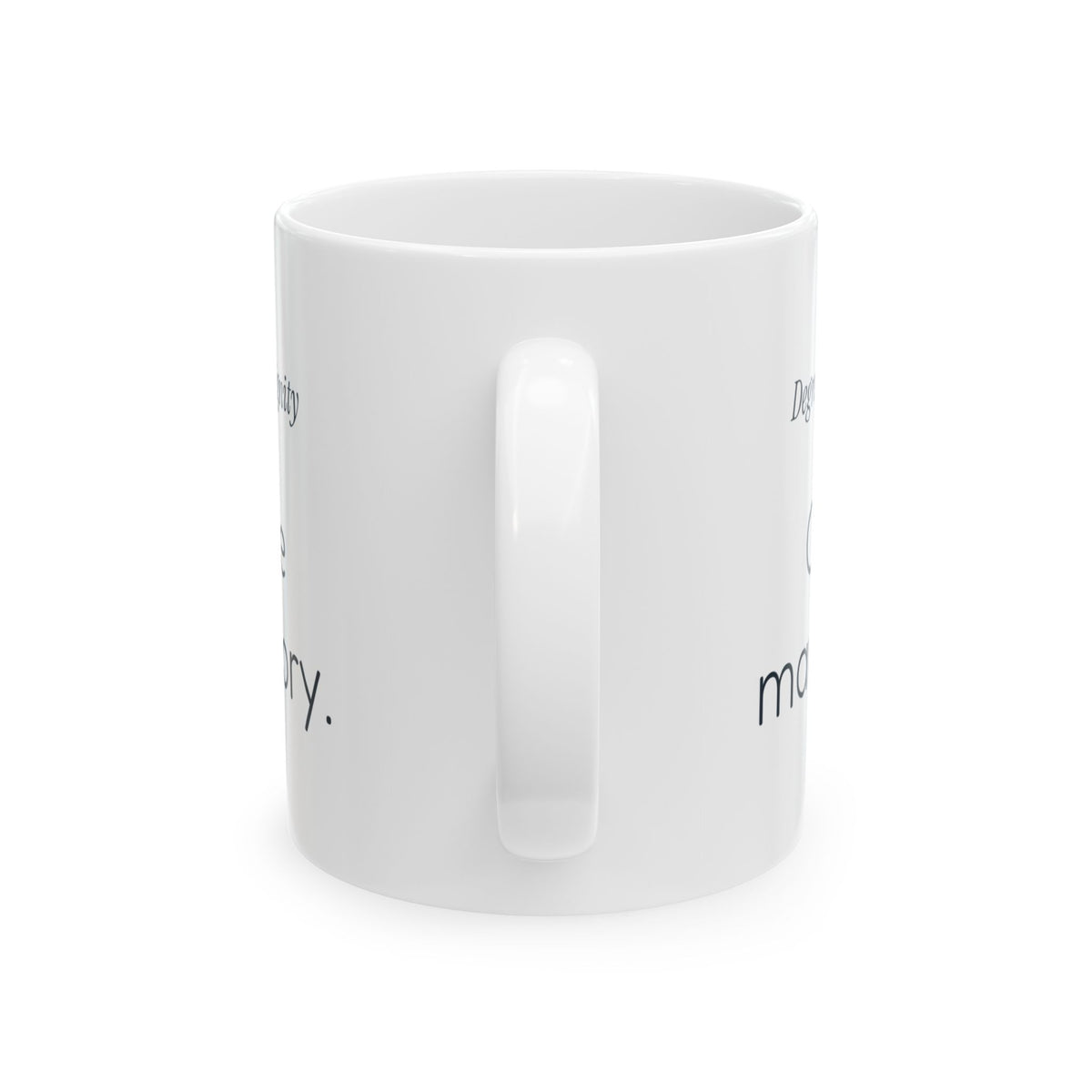 Nursing Graduation Coffee Mug Funny Degree Earned For New RN