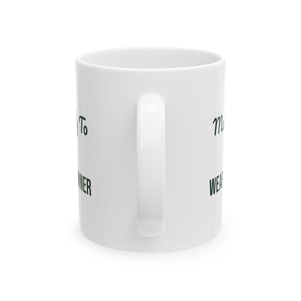 Funny Christmas Coffee Mug Most Likely To Wear PJs To Dinner Family Set